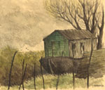 pentekening van de schilder H. van Dalen
